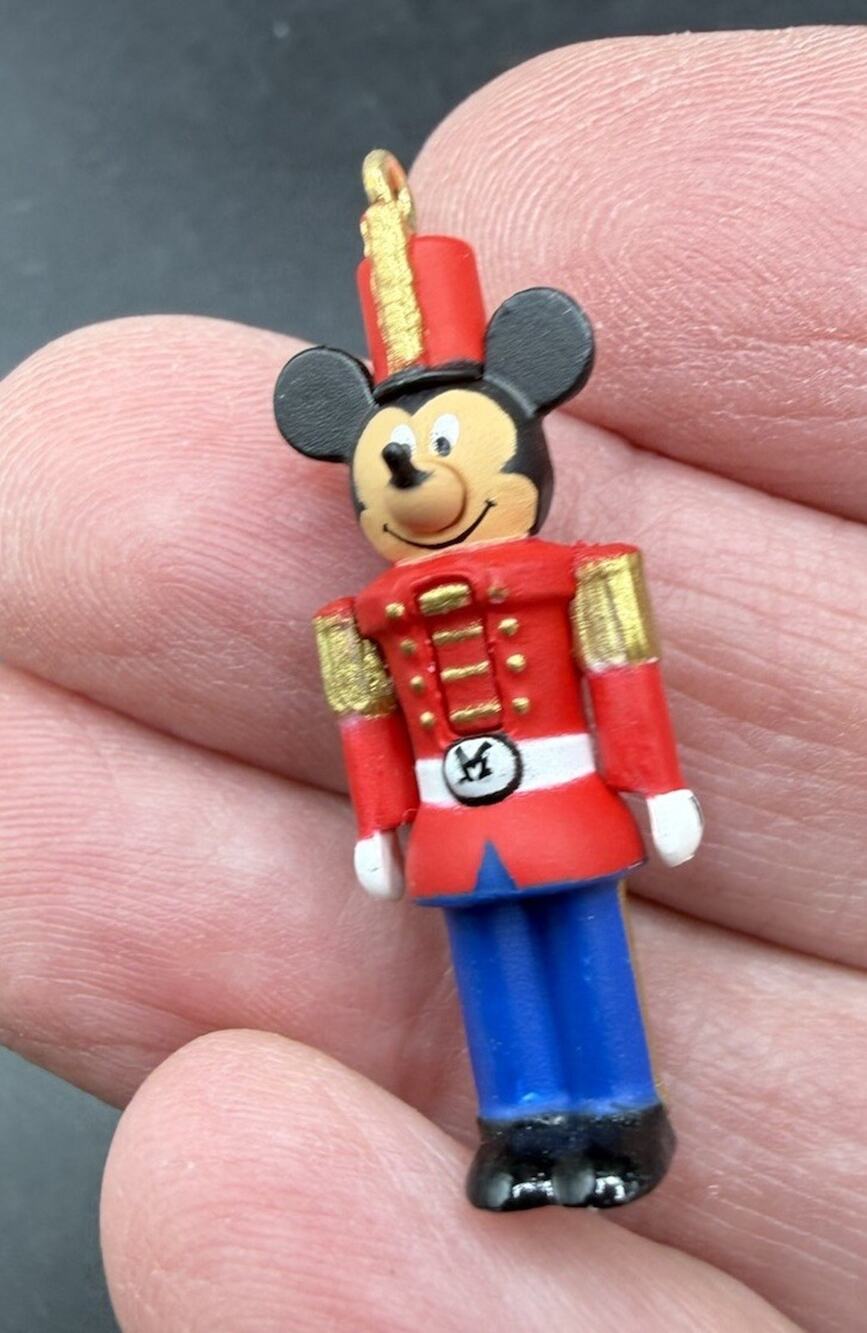 Hallmark Ornament - Nutcracker Mickey Disney - Miniature No Box -LO22